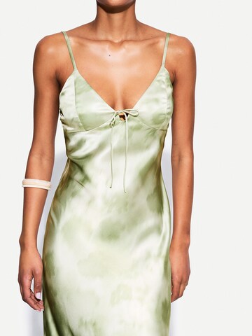 Robe Bershka en vert