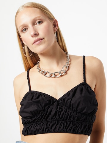 Gina Tricot - Top 'Sanna' en negro