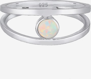 ELLI Ring 'Opal' in Zilver