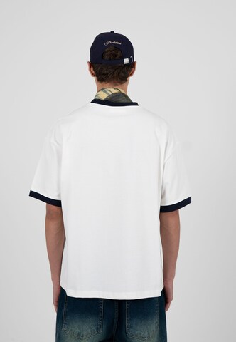 Prohibited - Camisa 'Rush Contrast' em azul