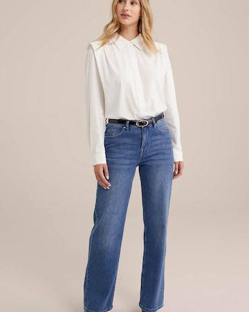 WE Fashion Bluse i hvid