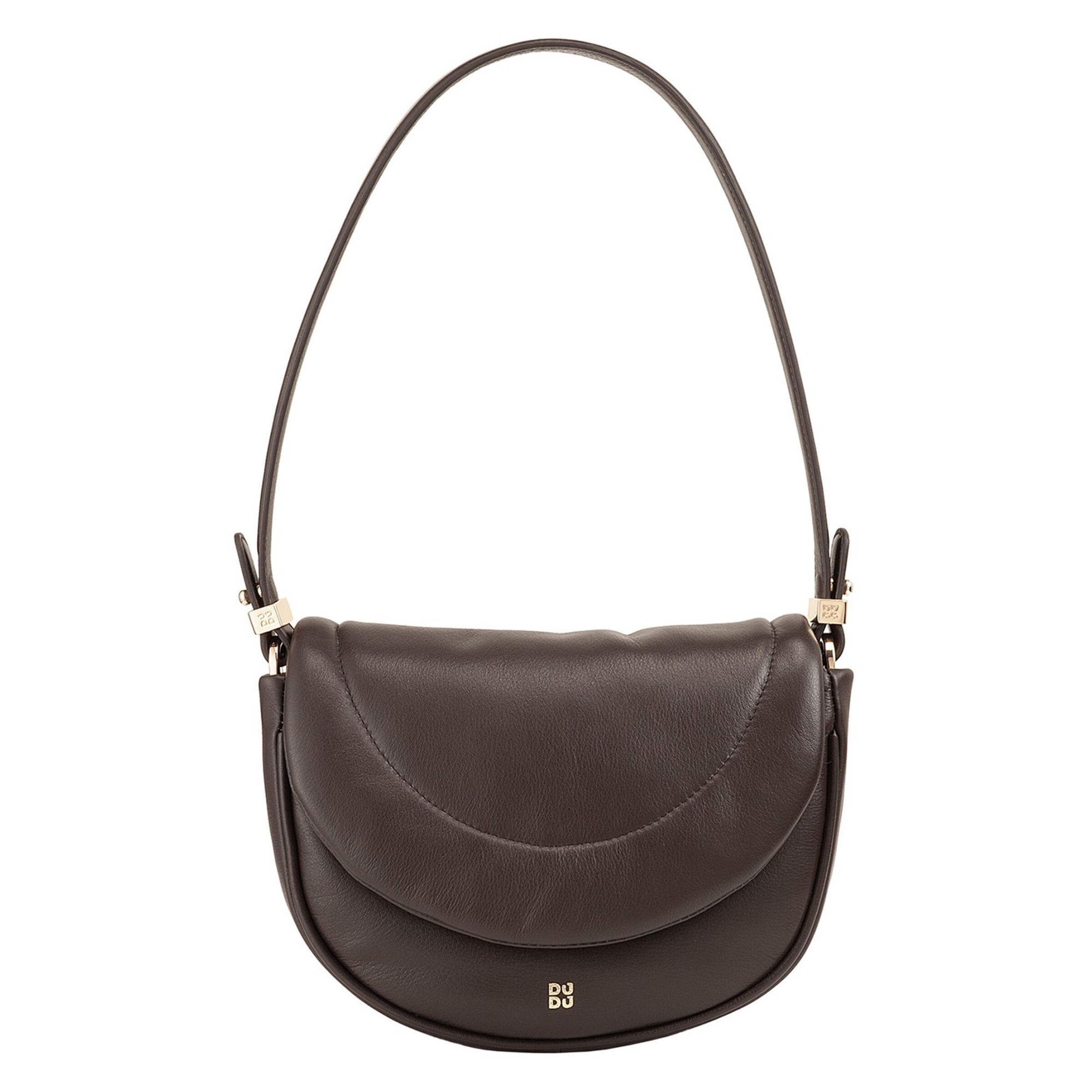 Borsa a spalla 'Panarea' di DuDu in marrone: frontale