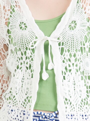 Hailys Knit cardigan 'Co44leen' in White