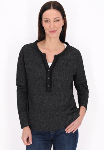 T-shirt usha BLUE LABEL en gris : devant