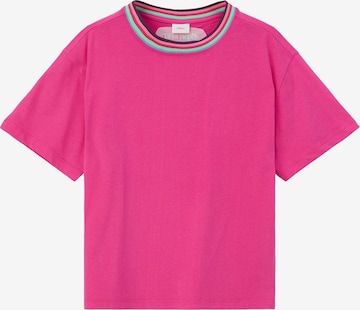 T-Shirt s.Oliver en rose : devant