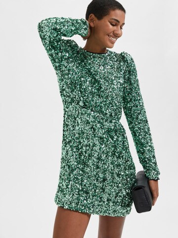 SELECTED FEMME Dress 'Colyn' in Green