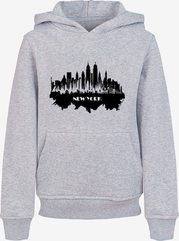 F4NT4STIC Sweatshirt in Grey: front