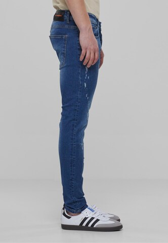 2Y Premium Skinny Jeans in Blauw