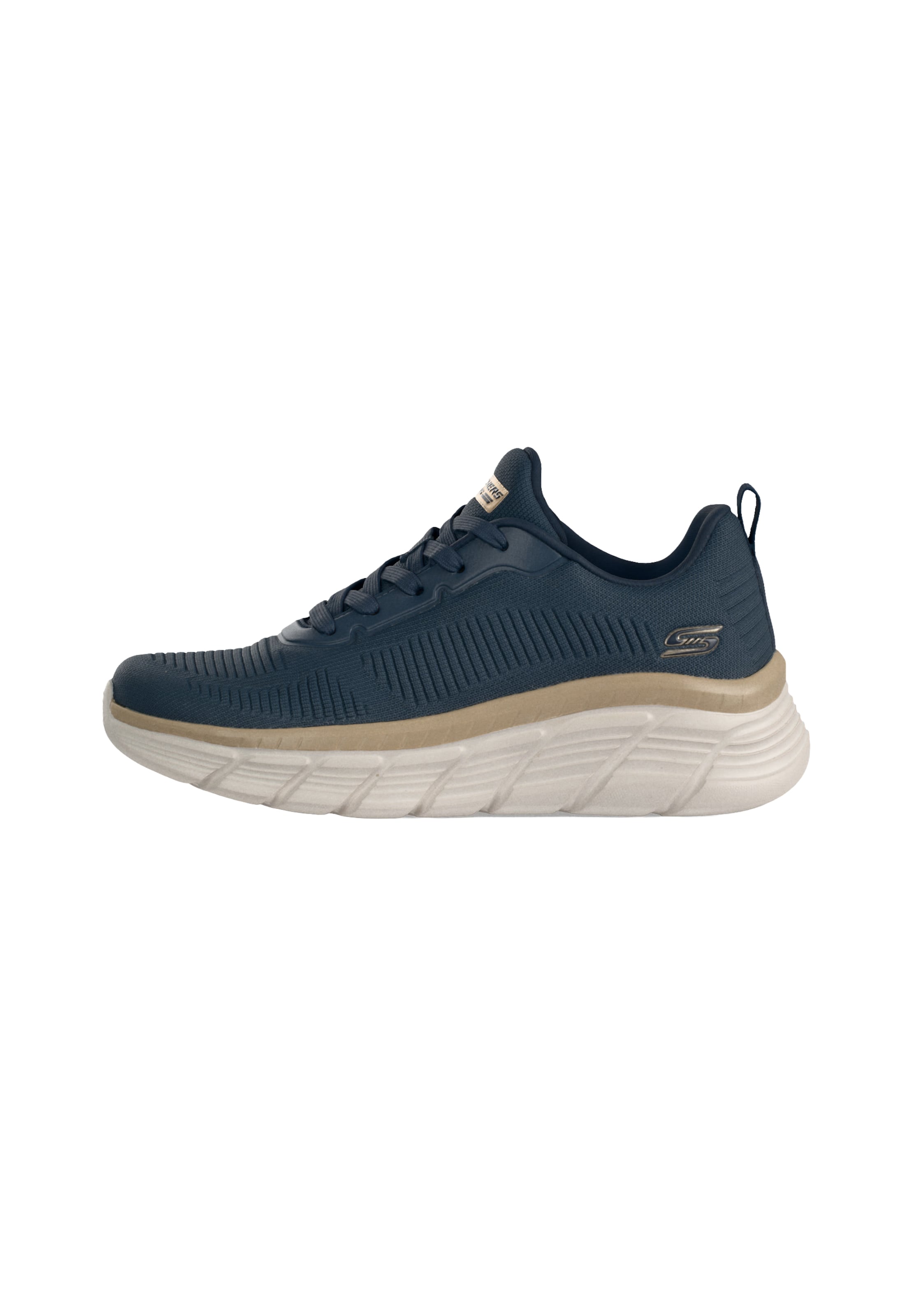 SKECHERS Низкие кроссовки 'Bobs B Flex Hi' в Синий: спереди