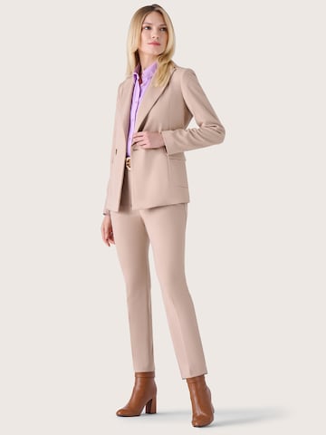 Camomilla Regular Bandplooibroek 'Alicee' in Beige