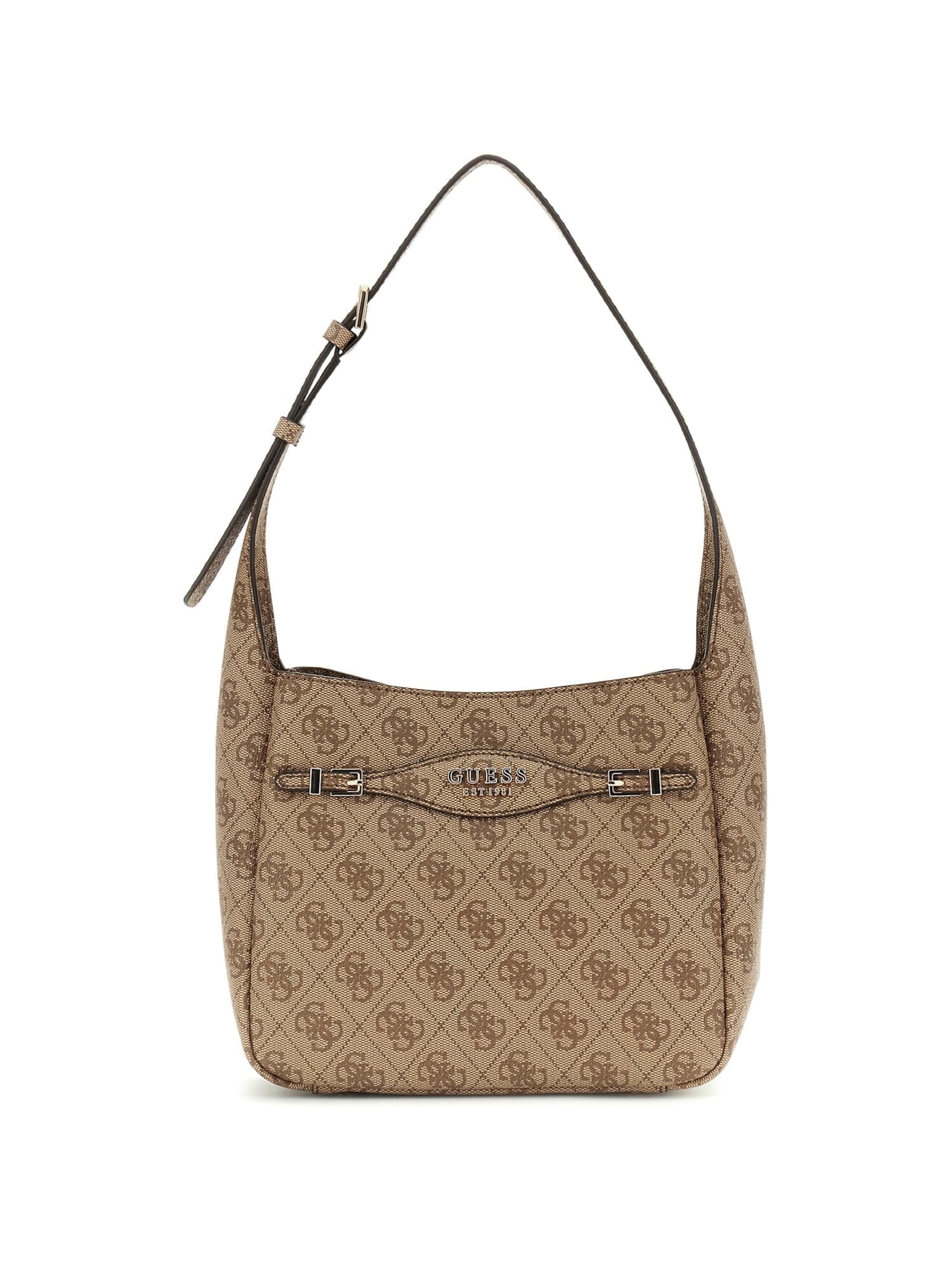 GUESS Schultertasche 'Katya' in Beige: Vorderseite