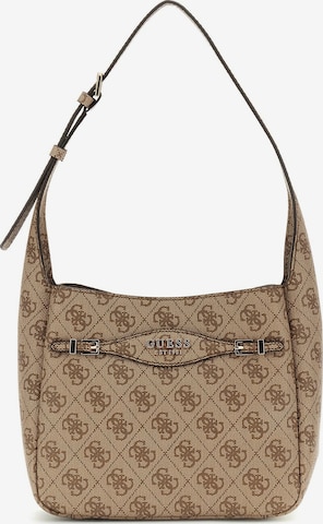 GUESS Schultertasche 'Katya' in Beige: Vorderseite