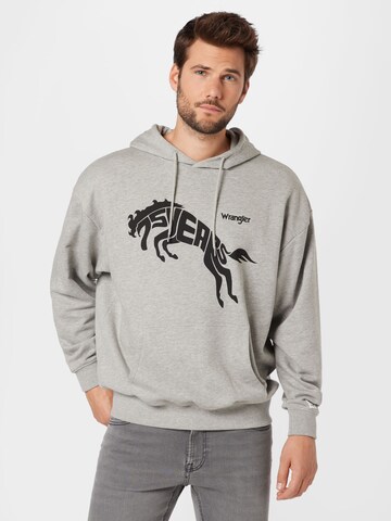 WRANGLER Sweatshirt i grå: framsida