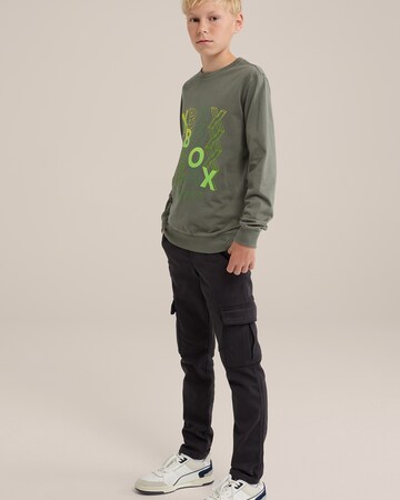 WE Fashion Sweatshirt in Green