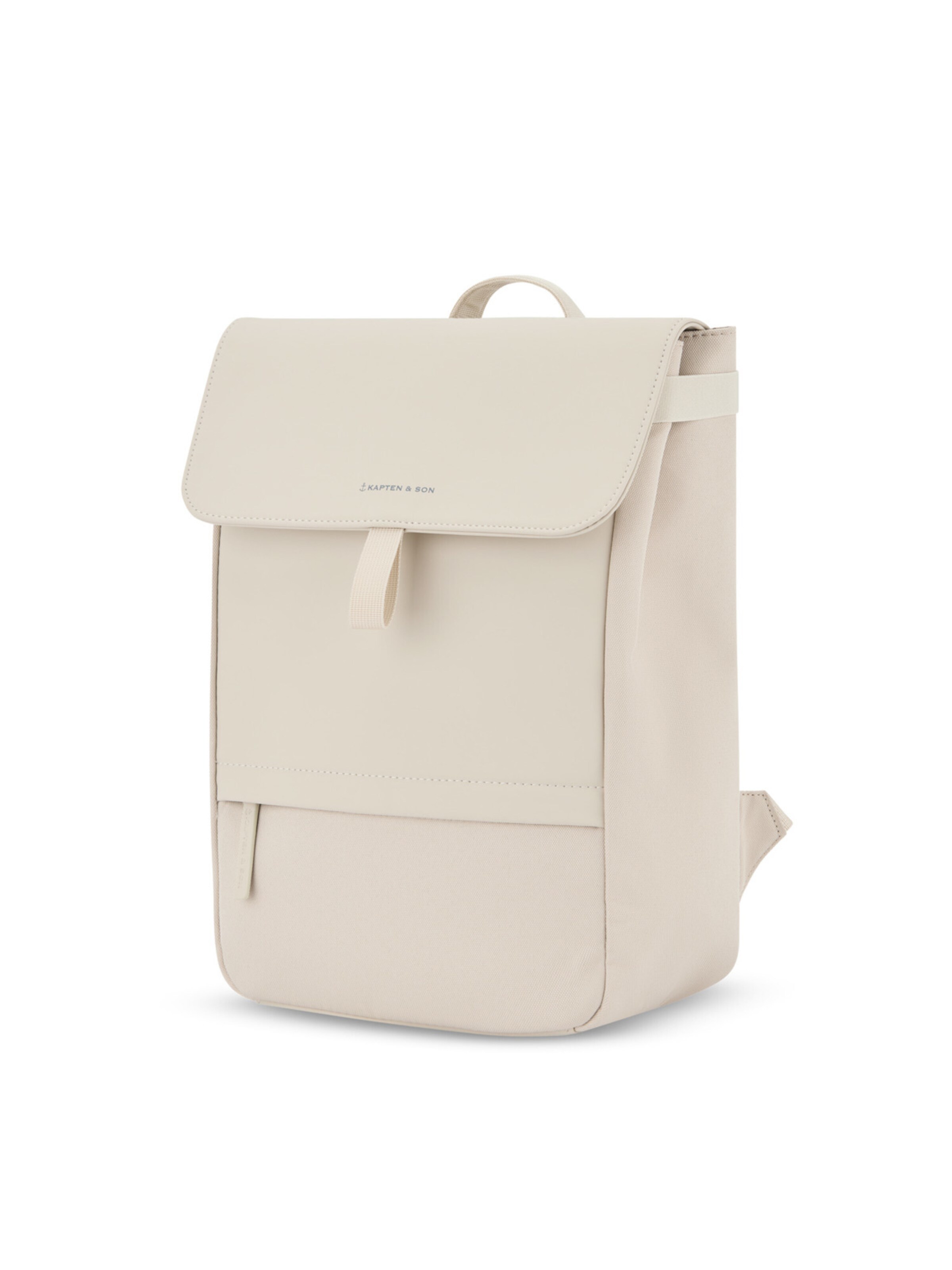 Kapten & Son Rucksack 'Fyn'‌‌‌‌‌ in Beige: Vorderseite