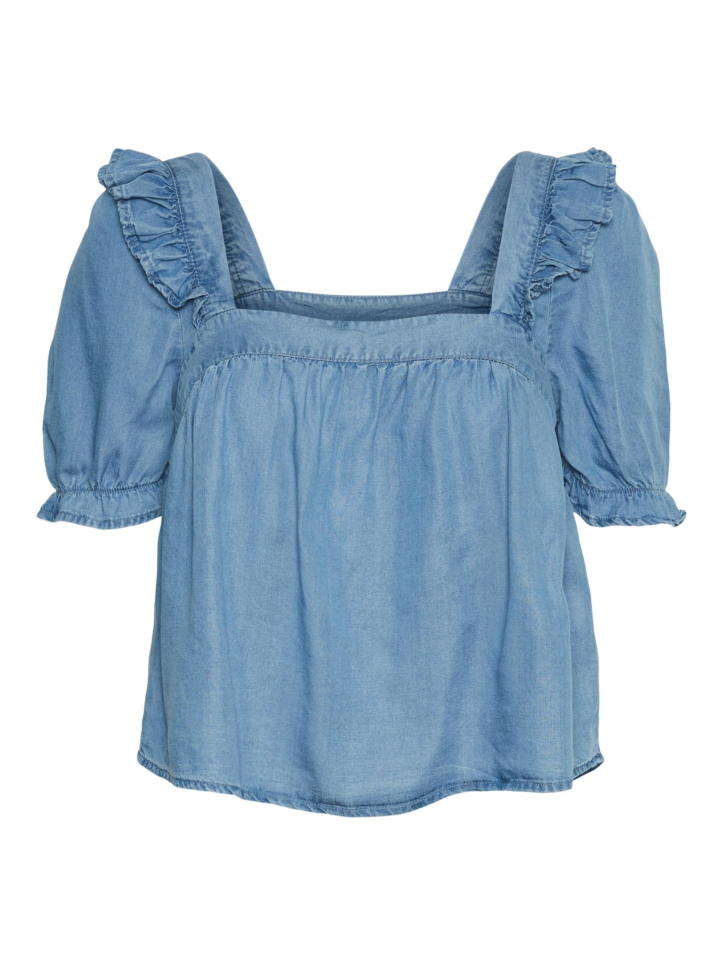 VERO MODAMajica 'HARPER' - plava boja: prednji dio