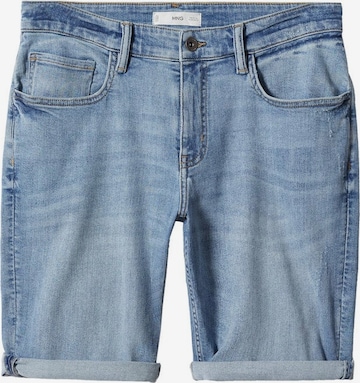 MANGO MAN Slimfit Jeans in Blauw: voorkant