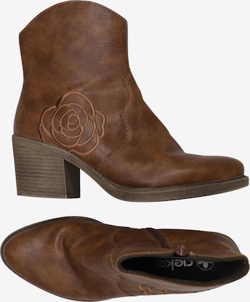 Rieker Stiefelette 40 in Braun: Vorderseite