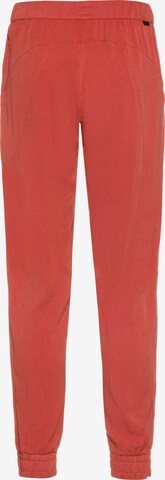 Effilé Pantalon 'Civic' Iriedaily en rouge