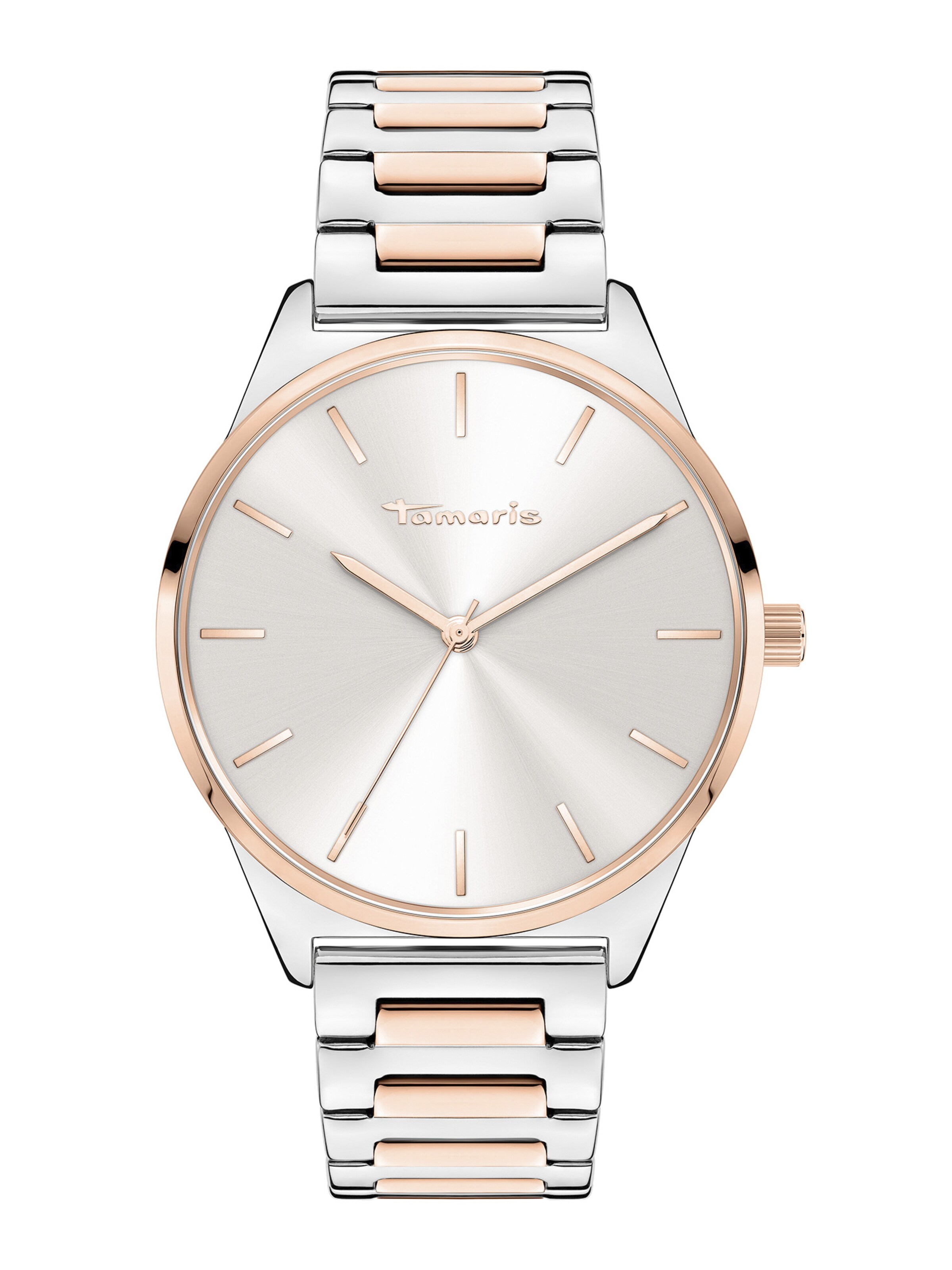 Montre à affichage analogique Tamaris en argent : devant