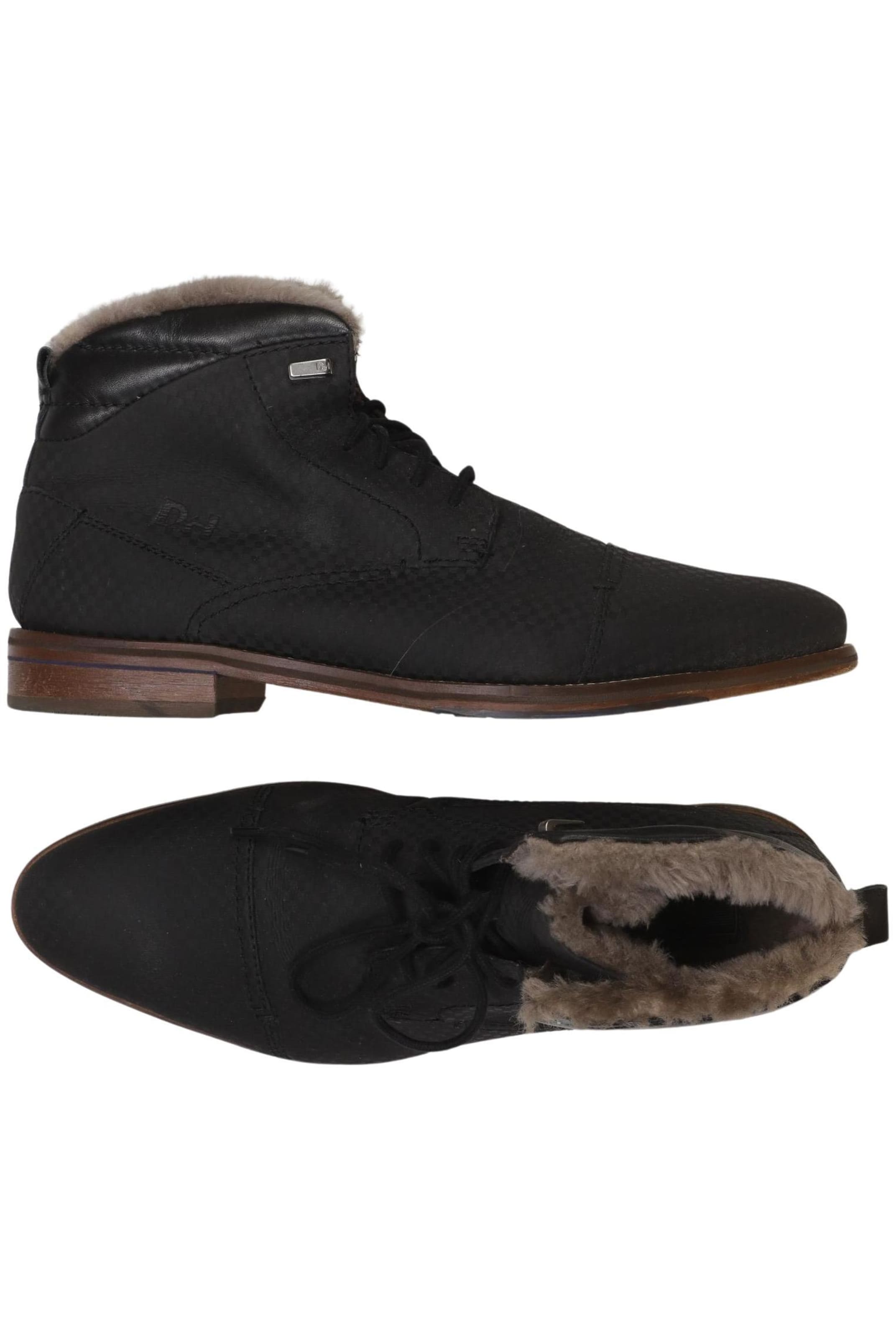 HECHTER PARIS Anke & Mid-Calf Boots in 45 in Black: front