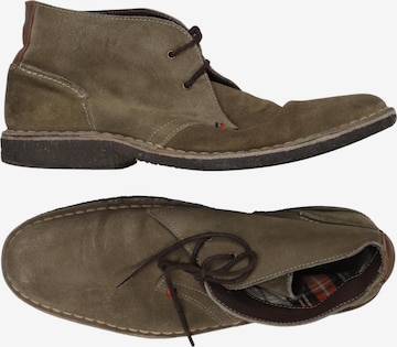 TOMMY HILFIGER Stiefel 43 in Braun: Vorderseite