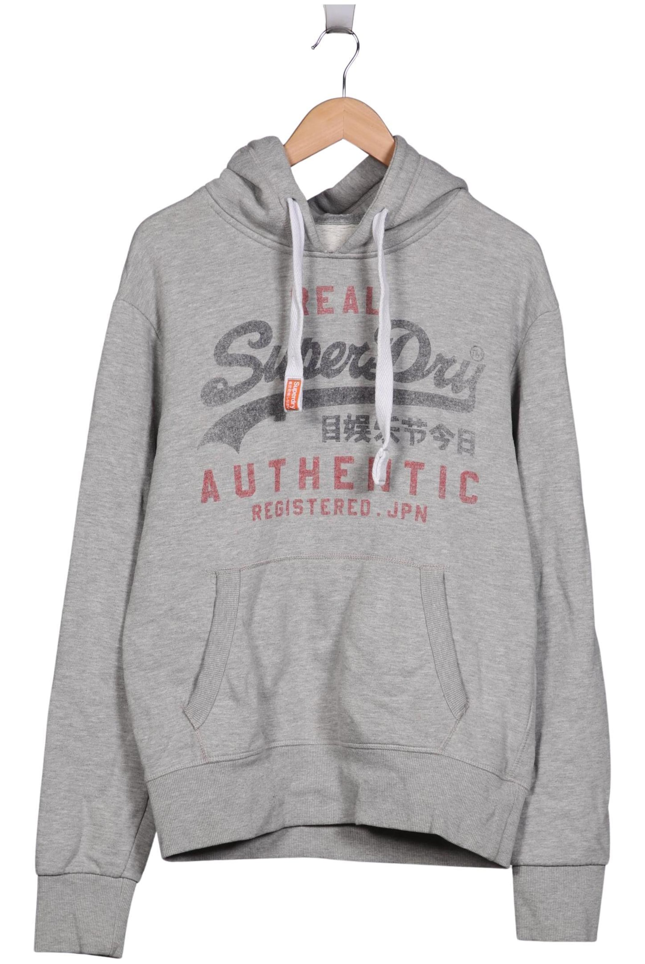 Superdry & Co Sweatshirt & Zip-Up Hoodie in L in Grey: front