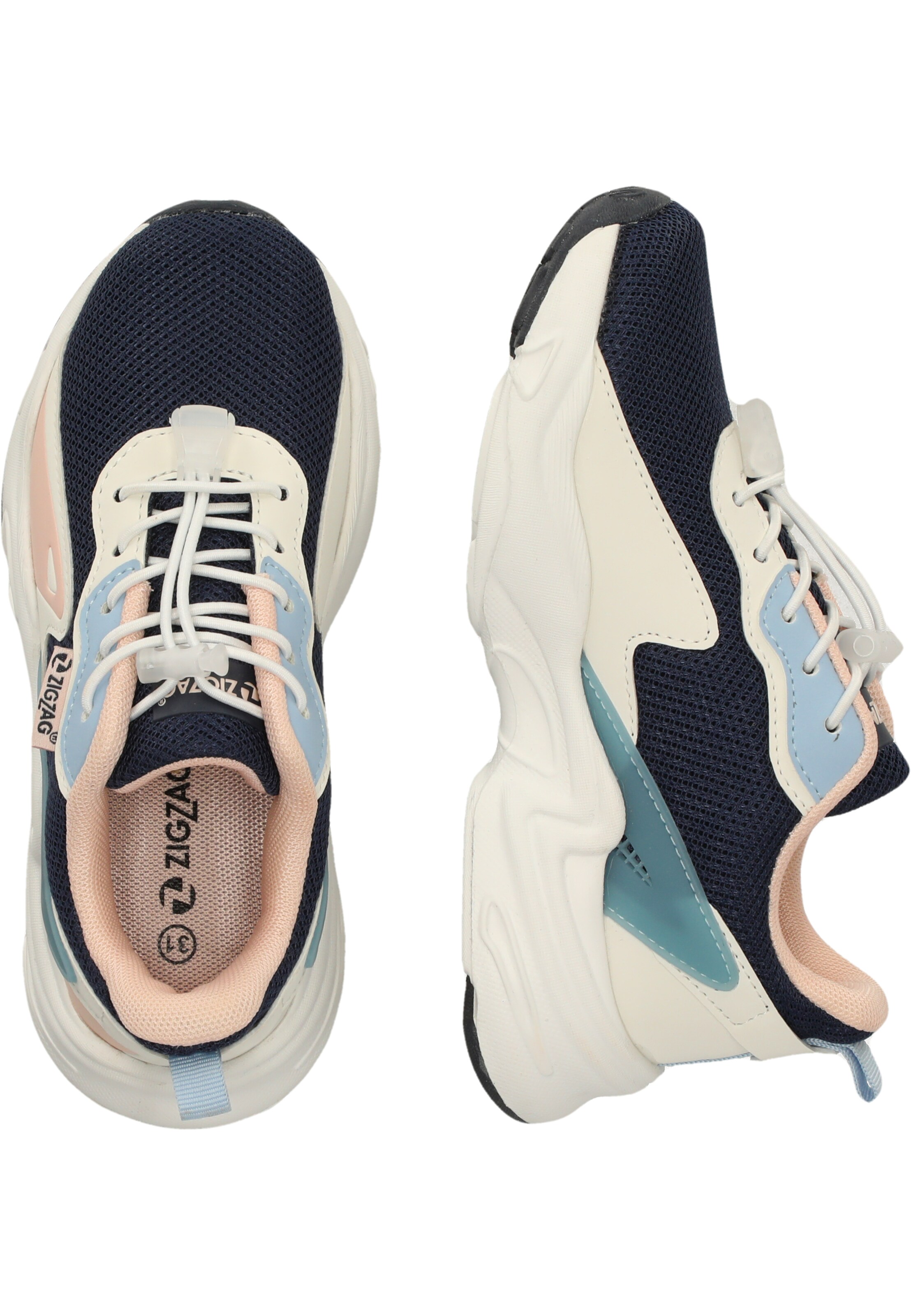 ZigZag Sneaker 'Bavar' in Blau