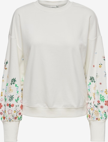 Only Tall - Sudadera 'ONLBROOKE' en blanco: frente