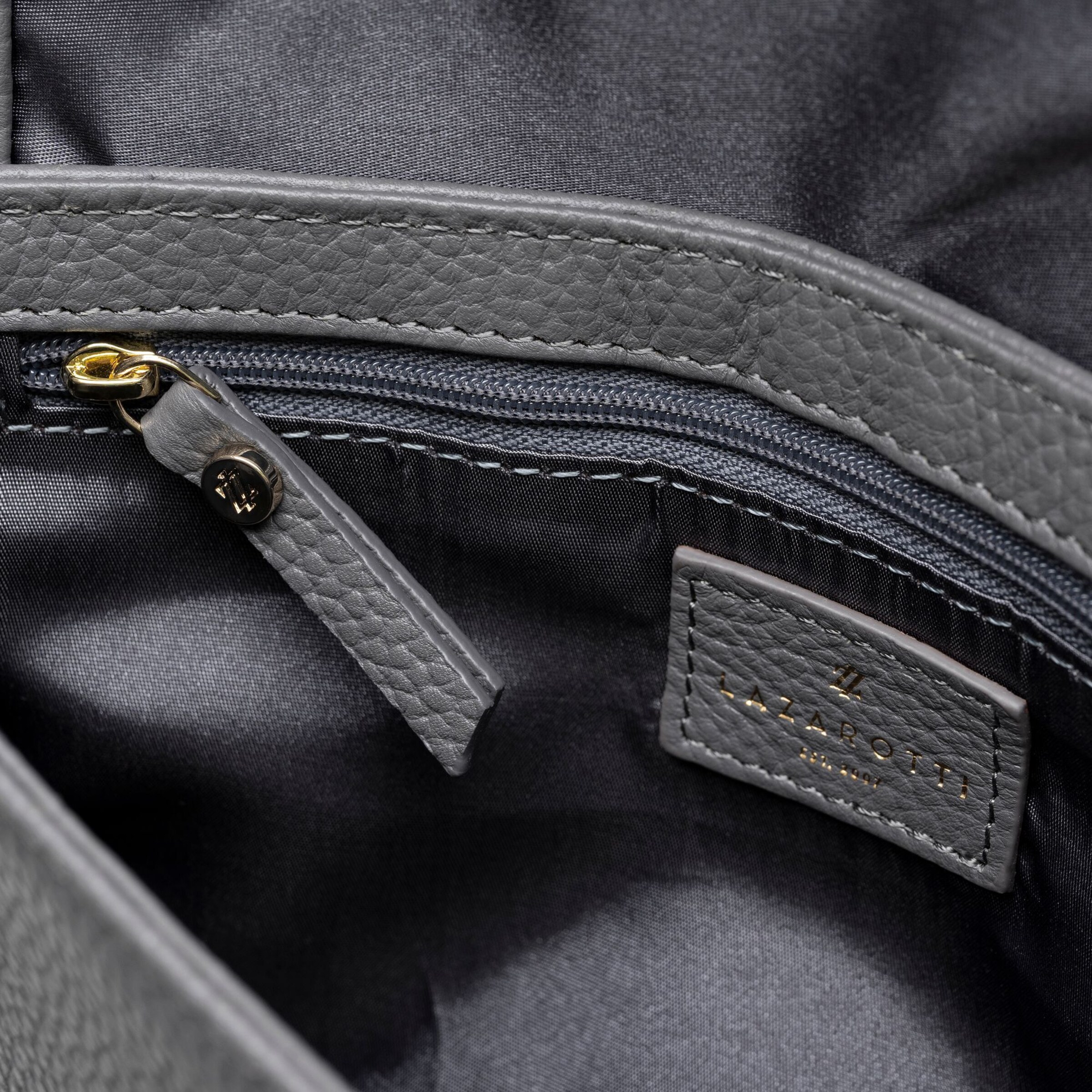 Sac à bandoulière 'Bologna' Lazarotti en gris