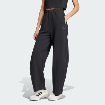 ADIDAS SPORTSWEAR Loosefit Sportsbukser 'City Escape' i sort: forside