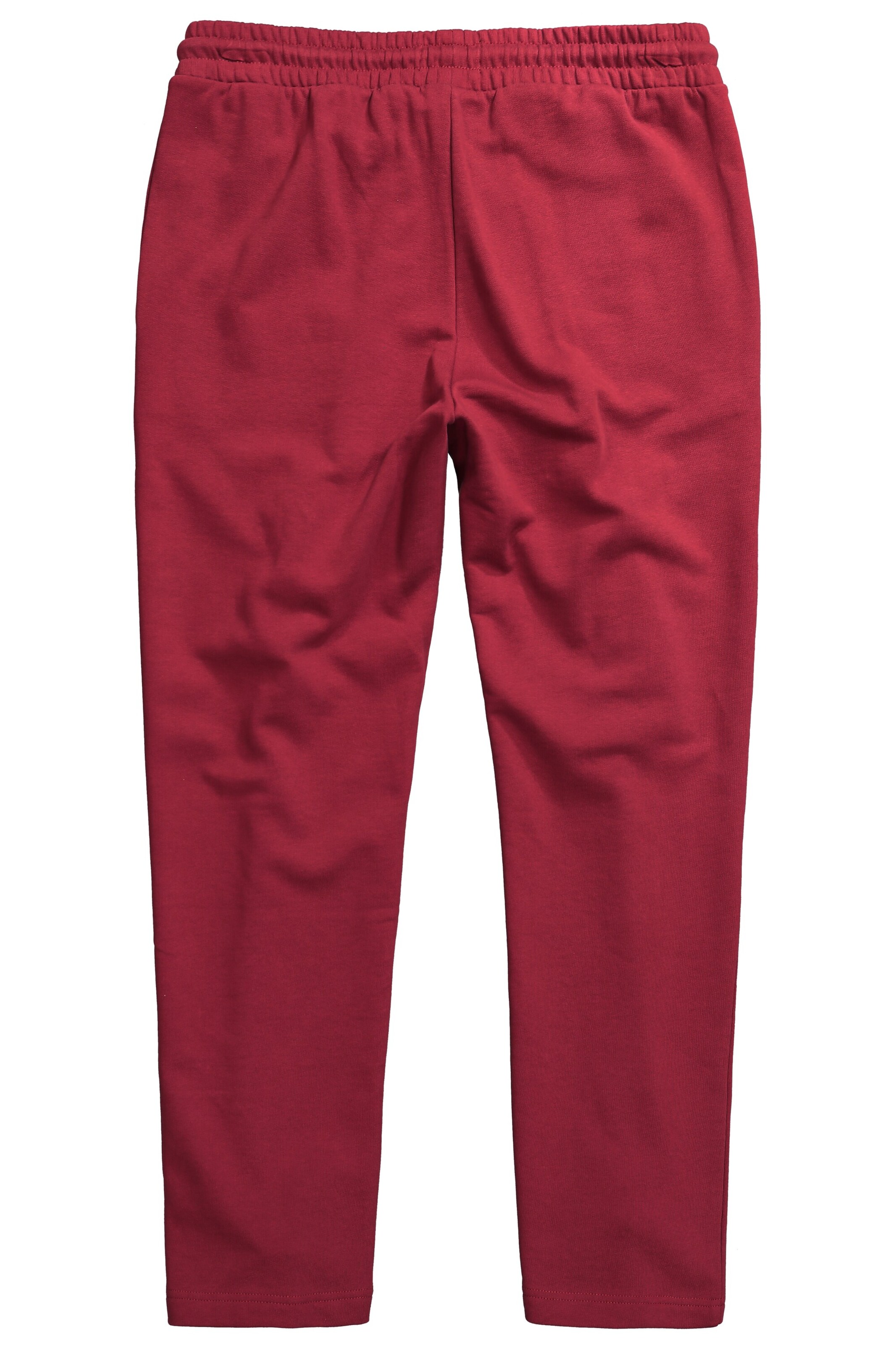 Men Plus Tapered Pants in Red