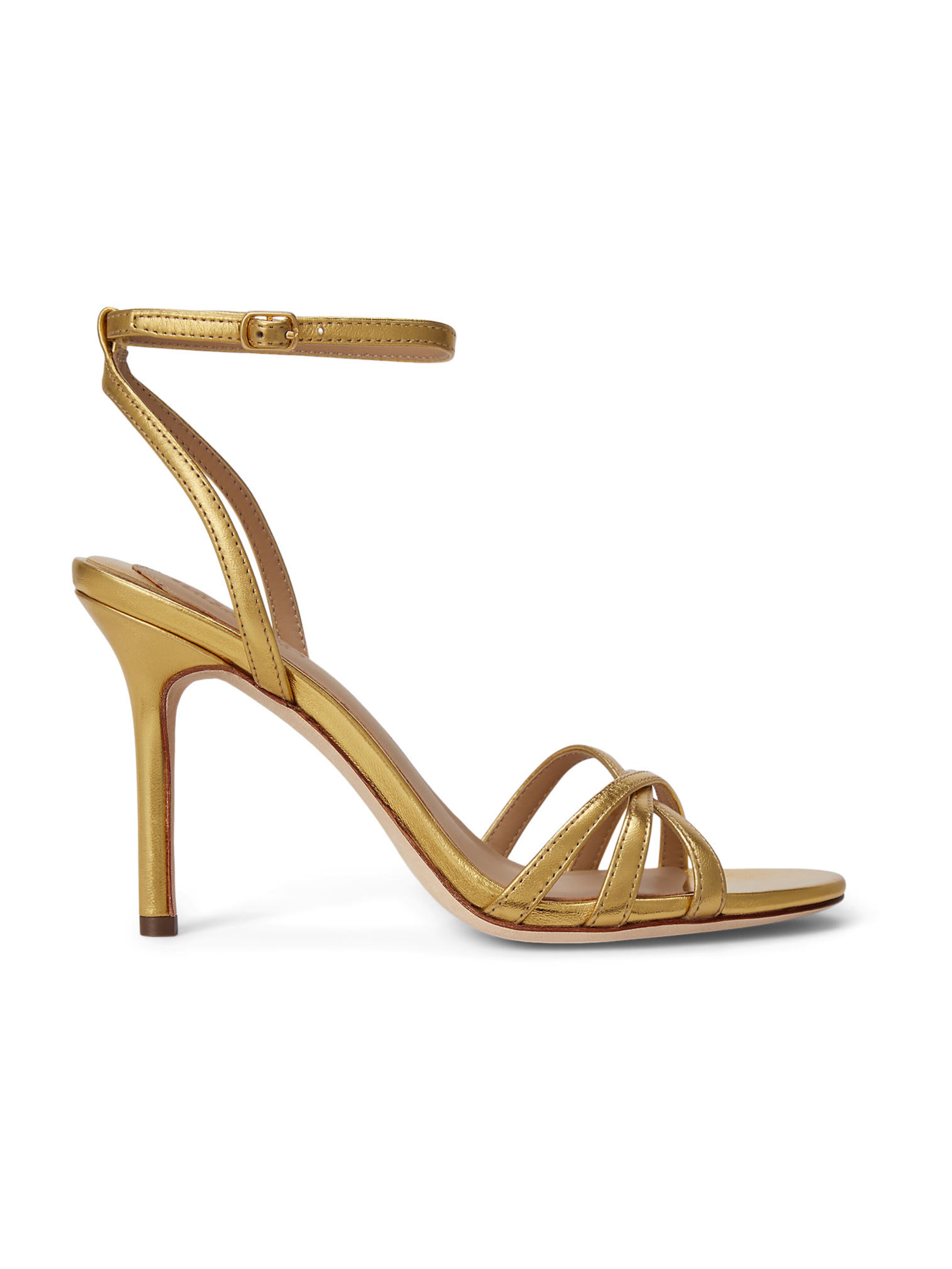 Sandale 'KENDYL' de la Lauren Ralph Lauren pe auriu