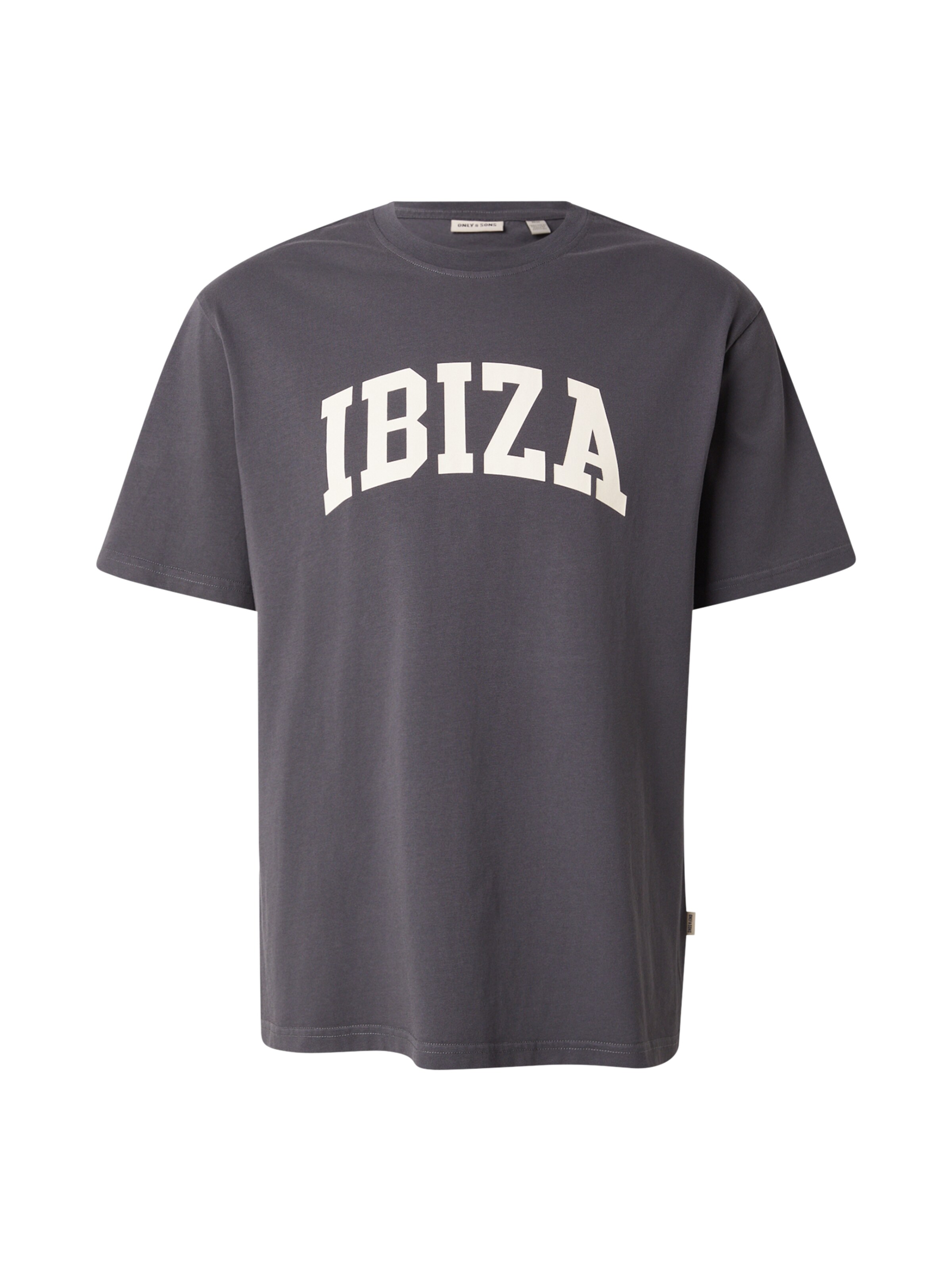Only & Sons Shirt 'ONSRICO ISLAND' in Grijs: voorkant