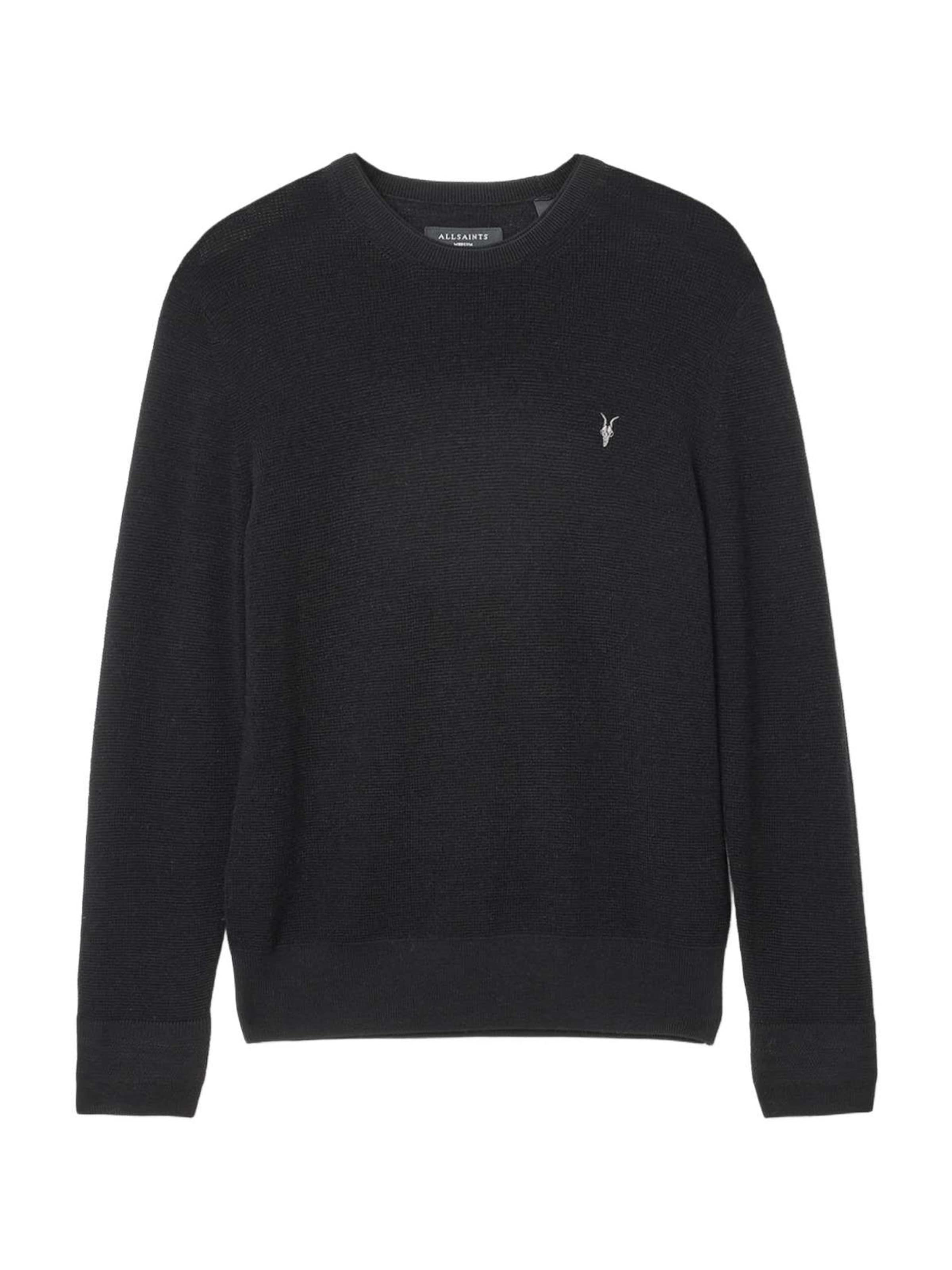 AllSaints Pull-over 'ASPEN' en S en noir, Vue avec produit