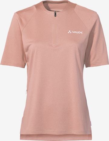 VAUDE Funktionsshirt 'Tremalzo' in Pink: predná strana