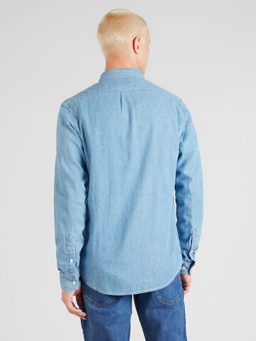 Lee Regular fit Button Up Shirt in Blue