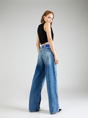 KARL LAGERFELD JEANS Lużny krój Jeansy w kolorze niebieski