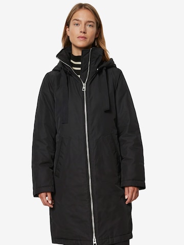 Marc O'Polo Between-Seasons Parka in Black: front