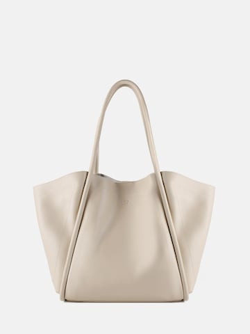 L37 HANDMADE SHOES - Shopper 'BIG BIG WORLD NEW' en beige