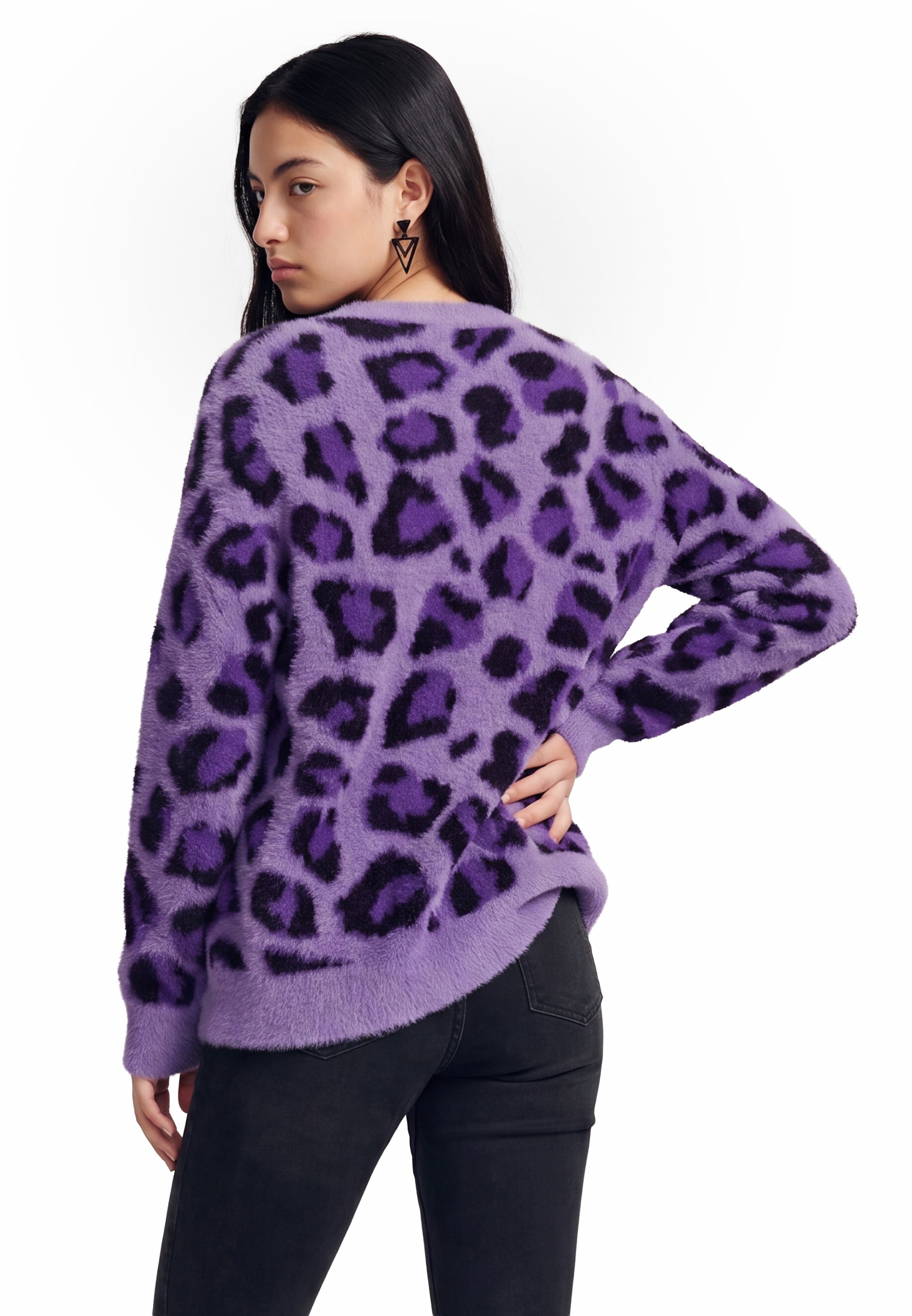 myMo ROCKS - Pullover em roxo