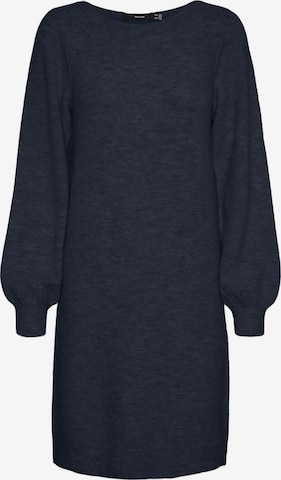 Robes en maille 'LEFILE' VERO MODA en bleu : devant