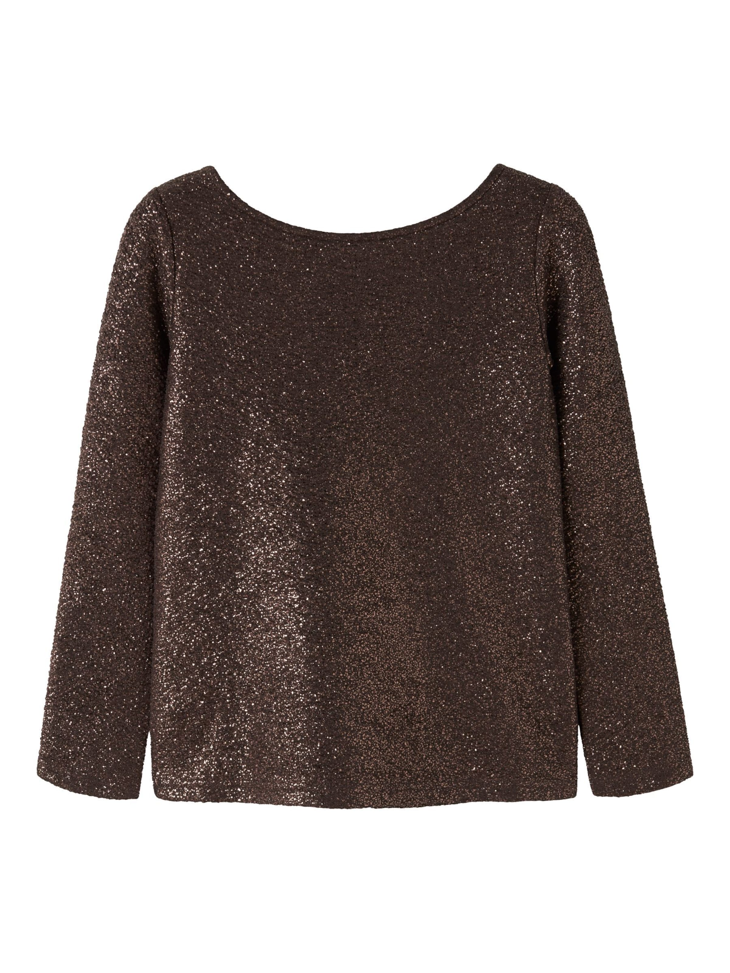 NAME IT - Camiseta en marrón: frente