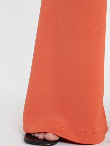 Ana Alcazar Boot cut Trousers 'Segoja' in Orange