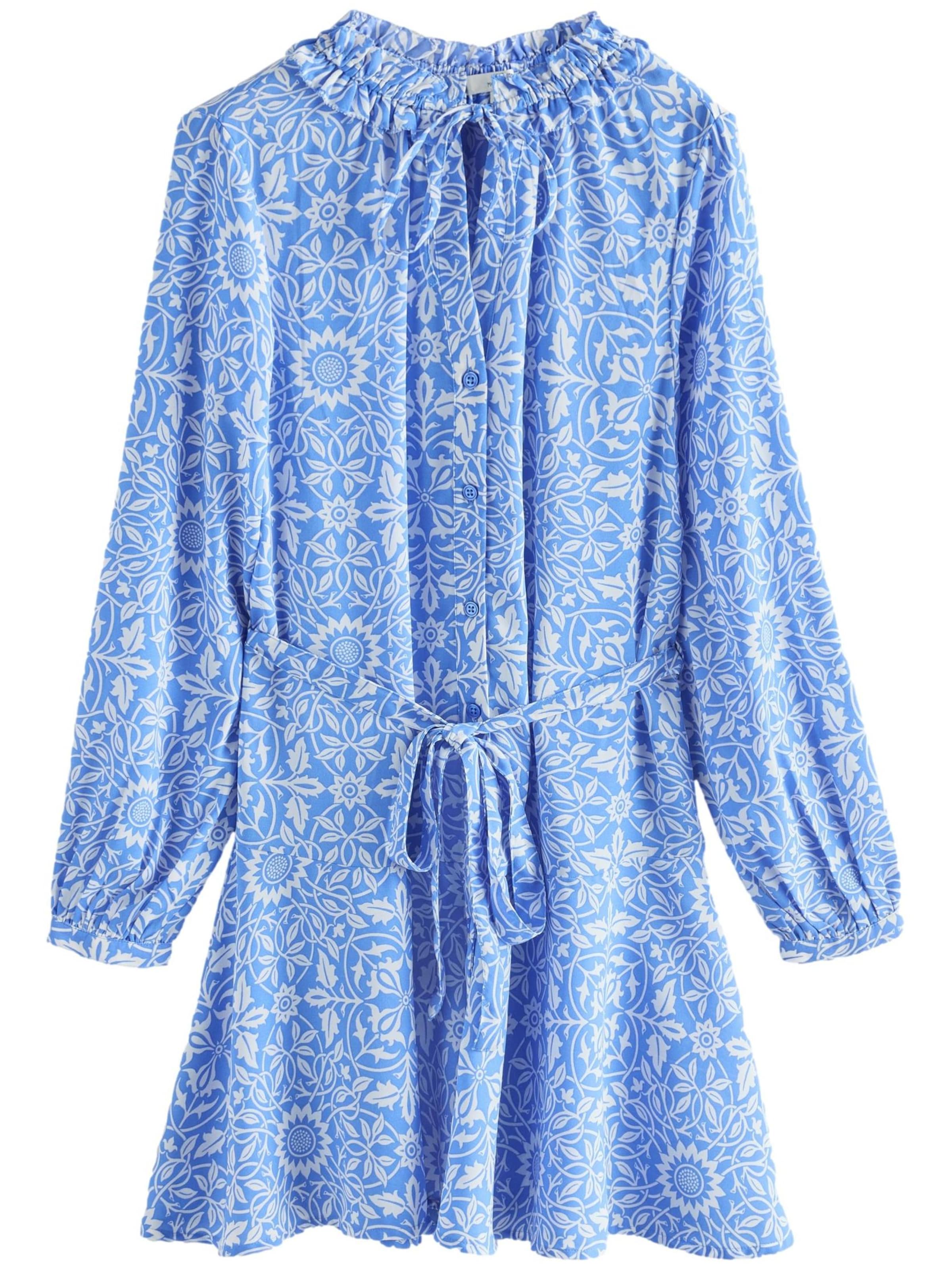 Next Μπλουζοφόρεμα σε μπλε: μπροστά