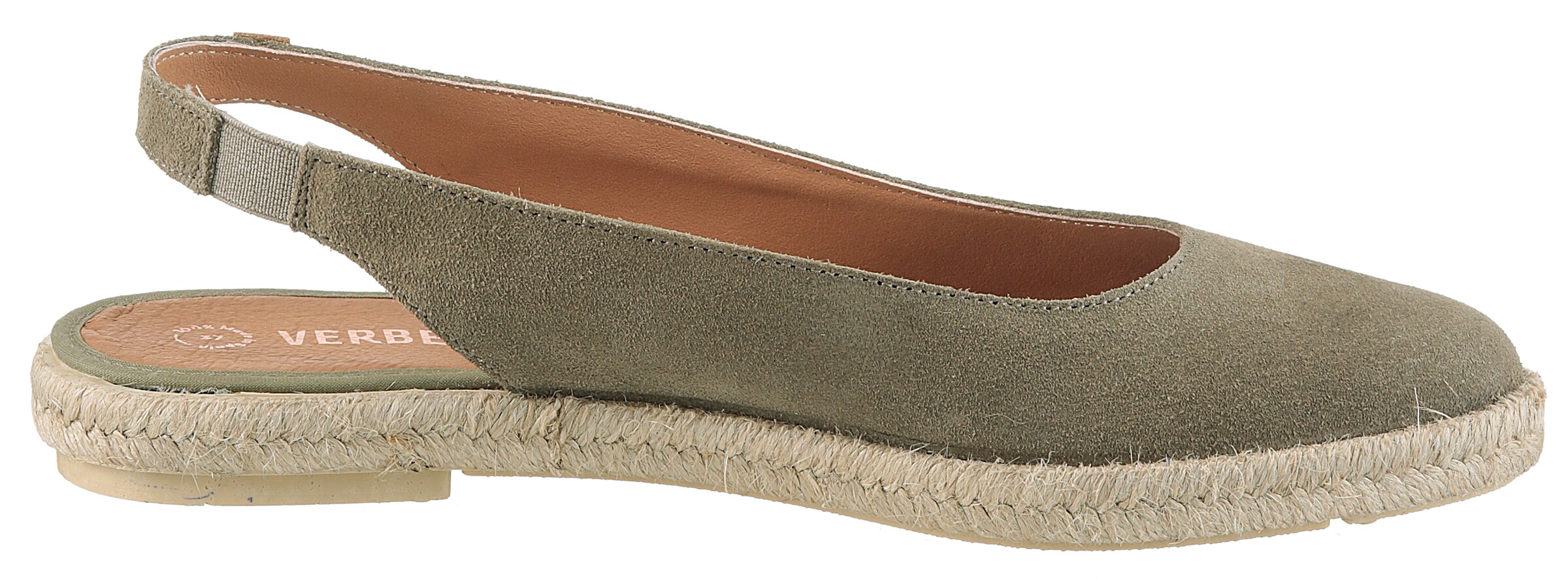 VERBENAS Ballet Flats in Green