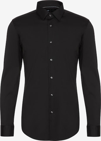 BOSS Button Up Shirt 'P-Ray' in Black: front