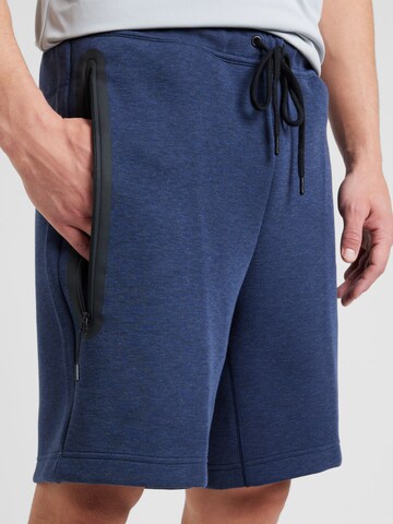 Nike Sportswear Широка кройка Панталон в синьо