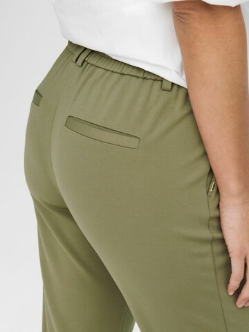 ONLY Slimfit Broek 'Poptrash' in Groen