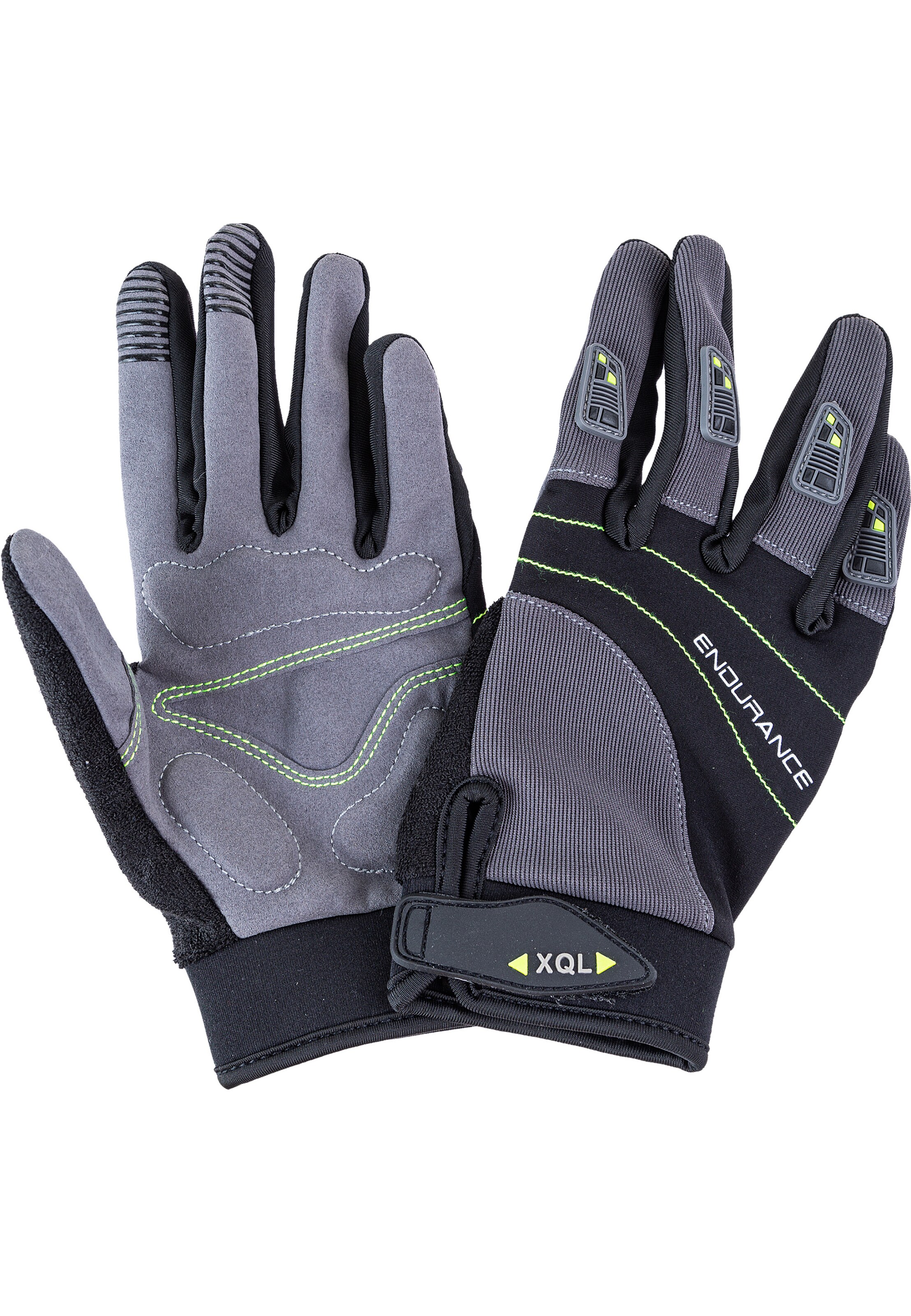 Männer Sportarten ENDURANCE Handschuhe 'Gamal' in Schwarz - LK50416 Männer Sportarten ENDURANCE Handschuhe 'Gamal' in Schwarz - LK50416